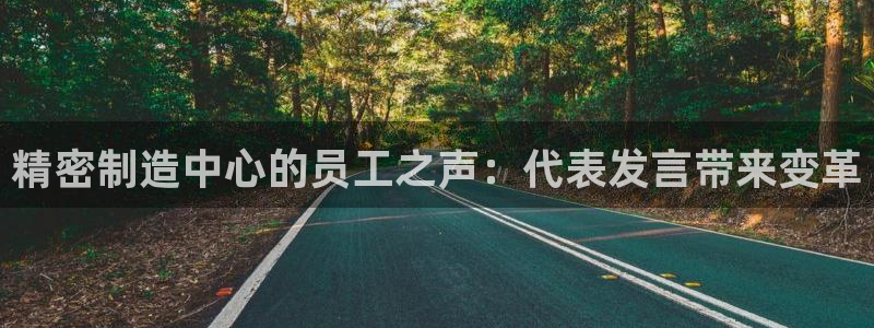 彩神客服电话：精密制造中心的员工之声：代表发言带来变革