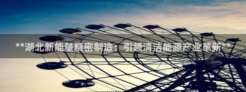彩神V集团有限公司：**湖北新能量精密制造：引领清洁能源产业革新**