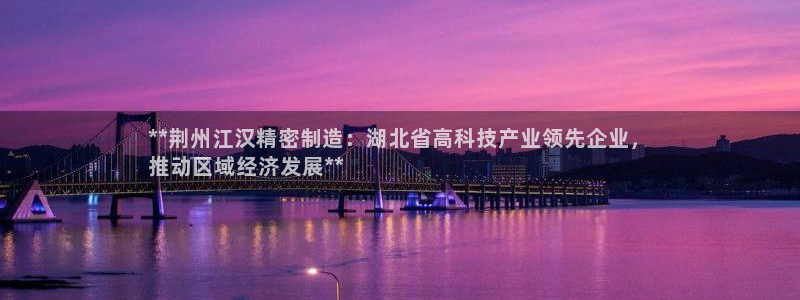 彩神vlll官方网：**荆州江汉精密制造：湖北省高科技产业领先企业，
推动区域经济发展**