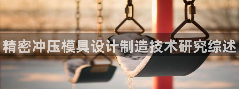 彩神vlll(中国)百度百科：精密冲压模具设计制造技术研究综述