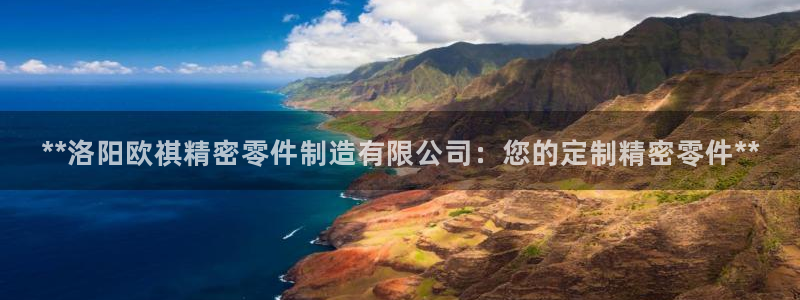 在彩神网输了六万多怎么拿回来：**洛阳欧祺精密零件制造有限公司：您的定制精密零件**
