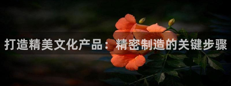 彩神v秘聊号码：打造精美文化产品：精密制造的关键步骤